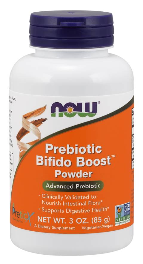 NOW - Prebiotic Bifido Boost Powder - 3 oz (85 Grams)