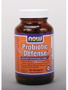 NOW - Probiotic Defense - 90 Veg Capsules