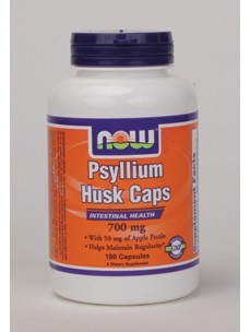 NOW - Psyllium Husk Caps 700 mg - 180 Veg Capsules