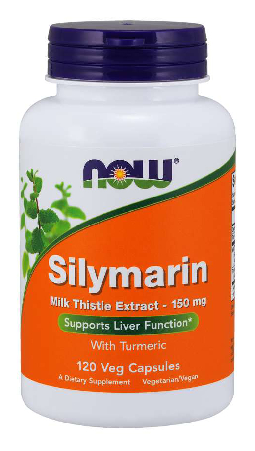 NOW - Silymarin Milk Thistle Extract 150 mg - 120 Veg Capsules