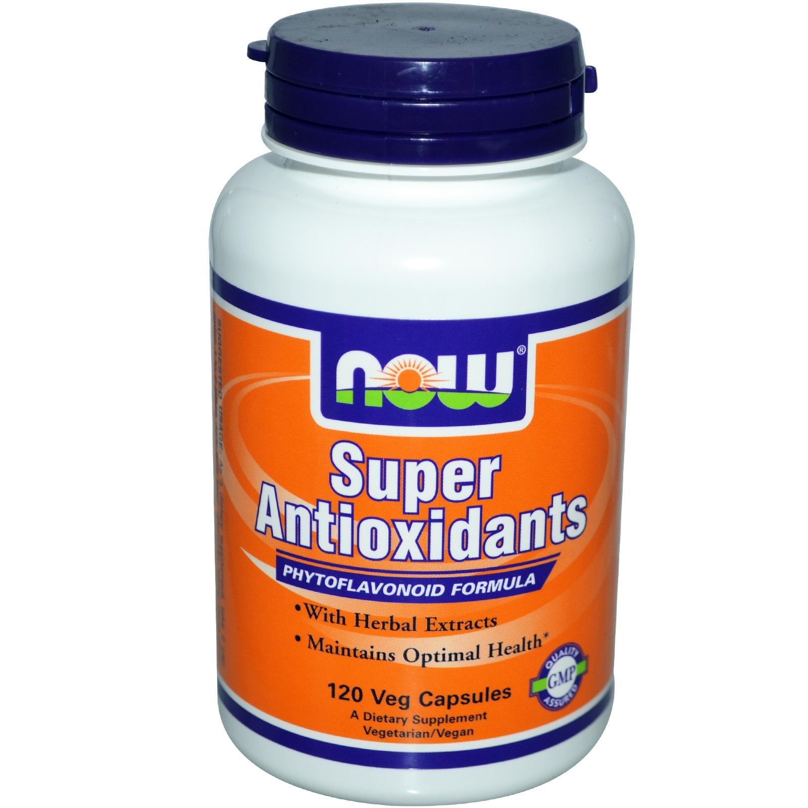 NOW - Super Antioxidants - 120 Veg Capsules
