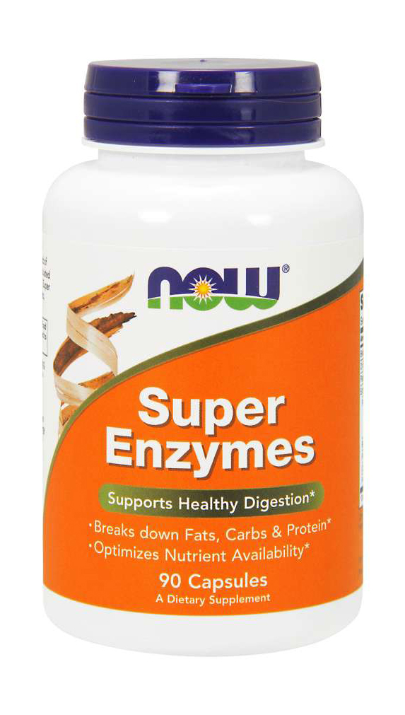 NOW - Super Enzymes - 90 Capsules