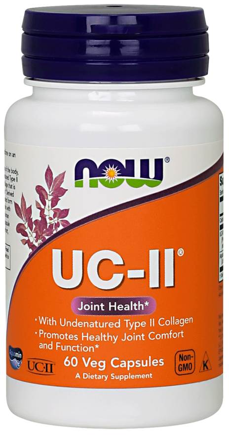NOW - UC-II Type II Collagen - 60 Veg Capsules