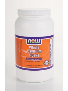 NOW - Whole Psyllium Husks - 24 oz (680 Grams)