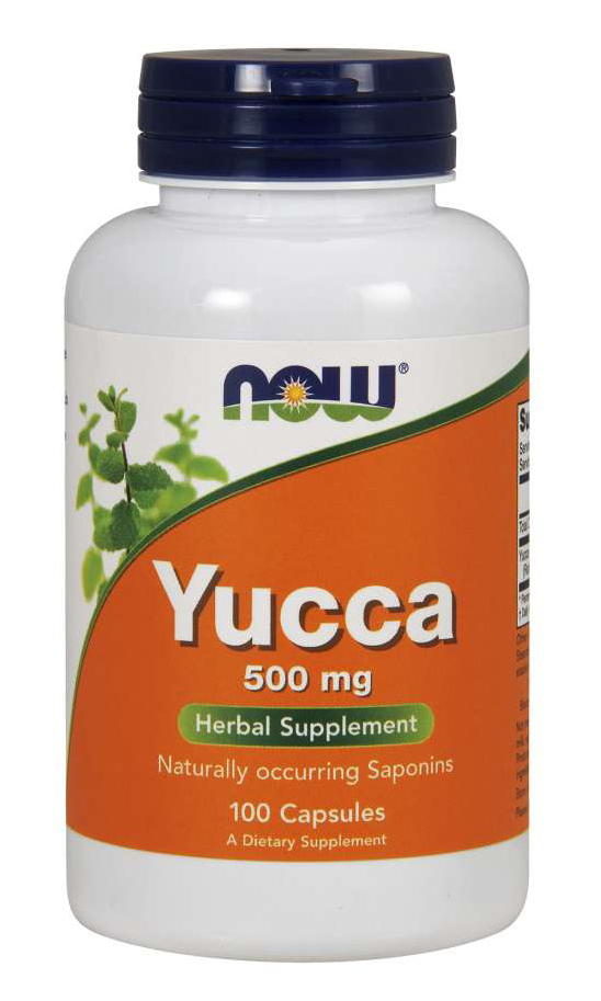 NOW - Yucca 500 mg - 100 Capsules