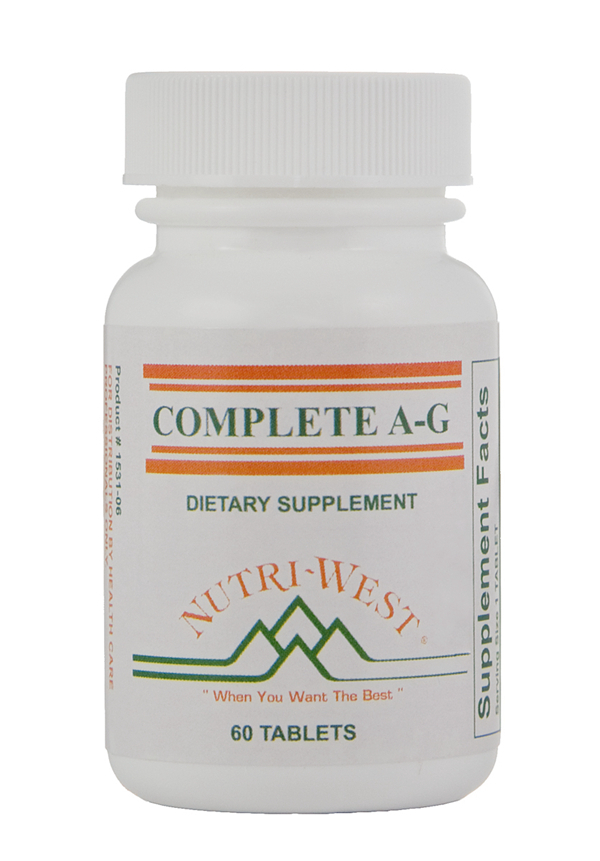 Nutri-West - Complete A-G - 60 Tablets
