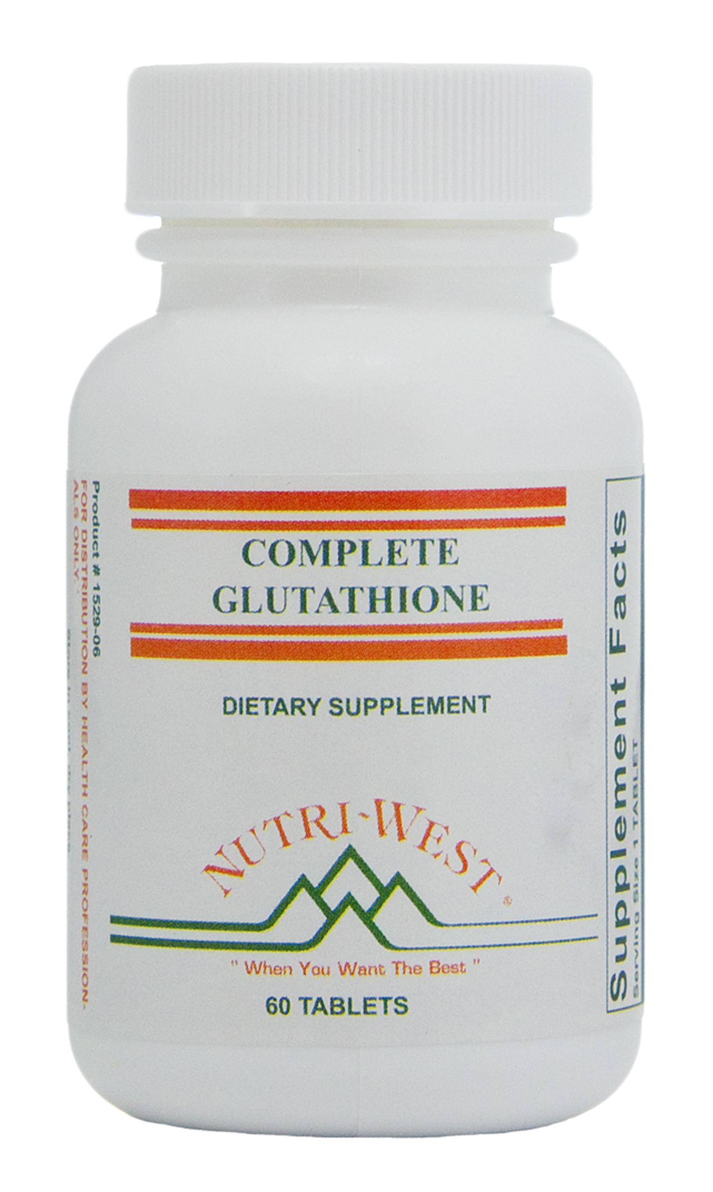 Nutri-West - Complete Glutathione - 60 Tablets