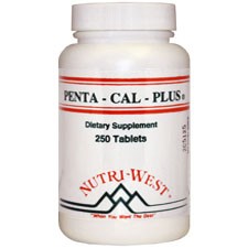 Nutri-West - Penta-Cal-Plus - 250 Tablets