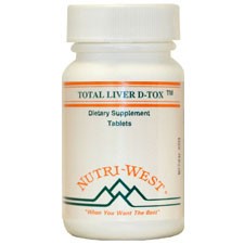 Nutri-West - Total Liver D-Tox - 180 Tablets