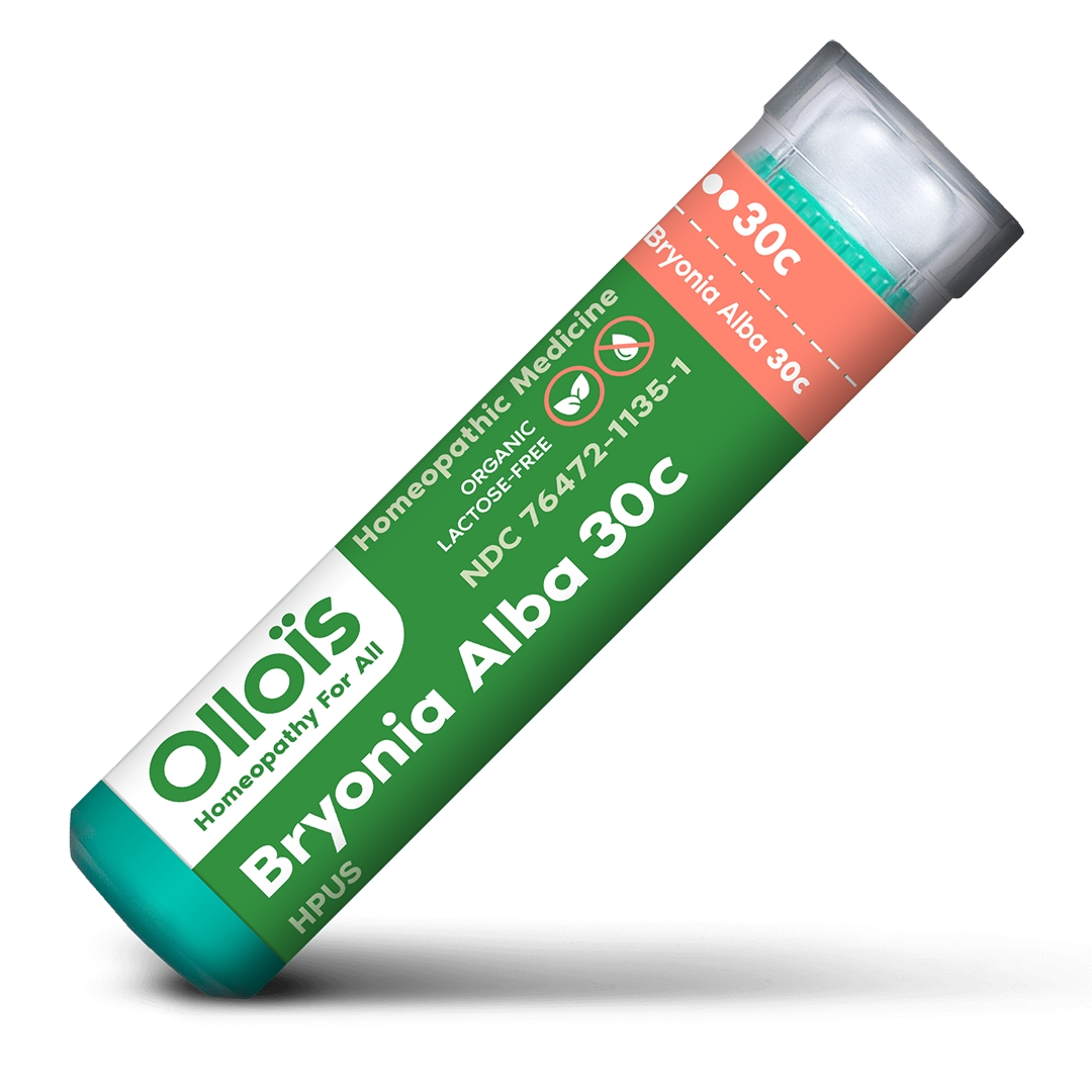 Ollois - Organic, Lactose-Free Bryonia Alba 30c - 80 Pellets