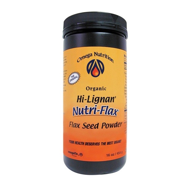 Omega Nutrition - Hi Lignan Nutri Flax Flax Seed Powder - 16 oz (454
