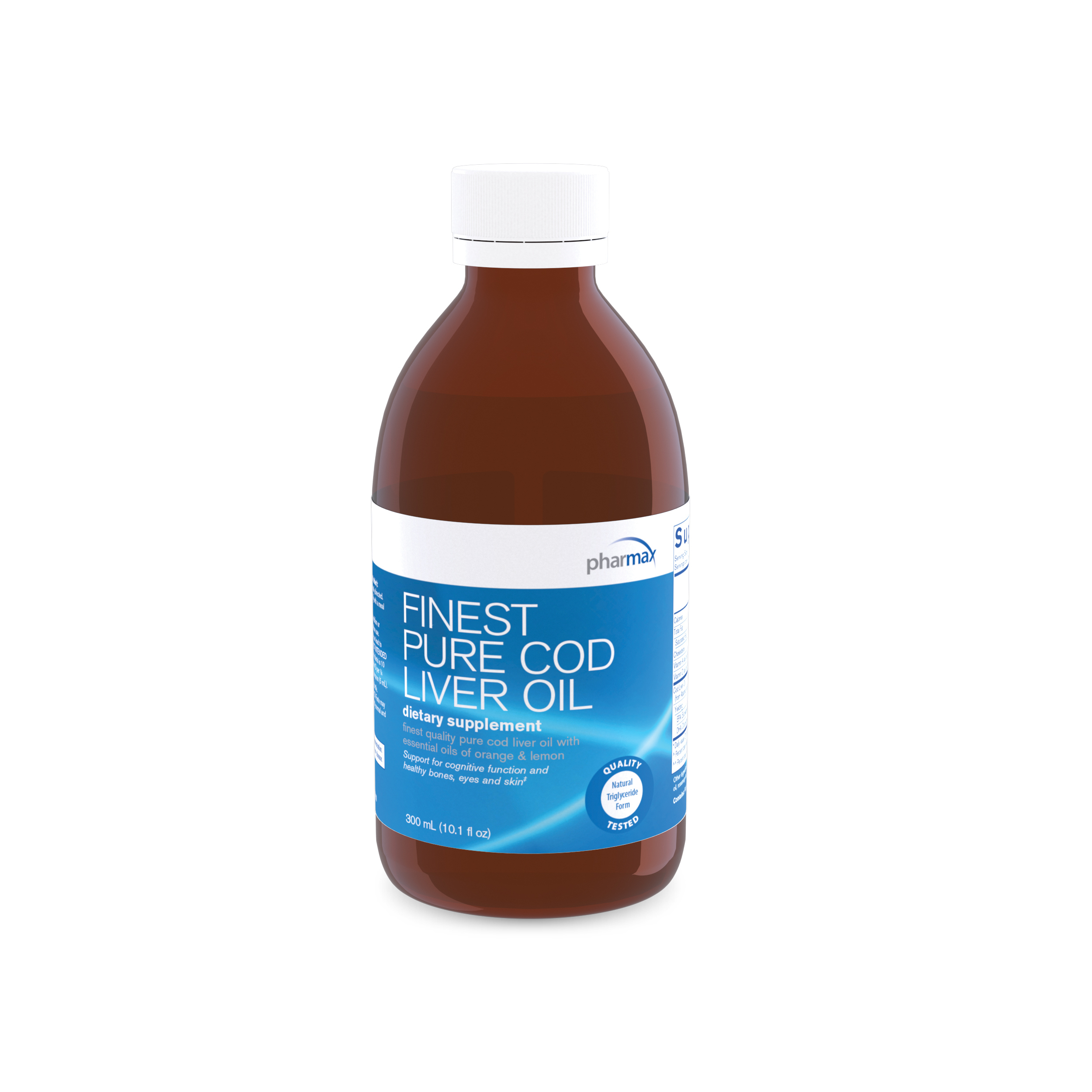 Pharmax - Finest Pure Cod Liver Oil - 10.1 fl. oz (300 ml)