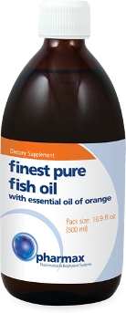 Pharmax - Finest Pure Fish Oil, Orange - 16.9 fl. oz (500 ml)