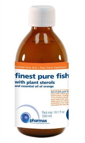 Pharmax - Finest Pure Fish Oil with Plant Sterols and Essential Oil of