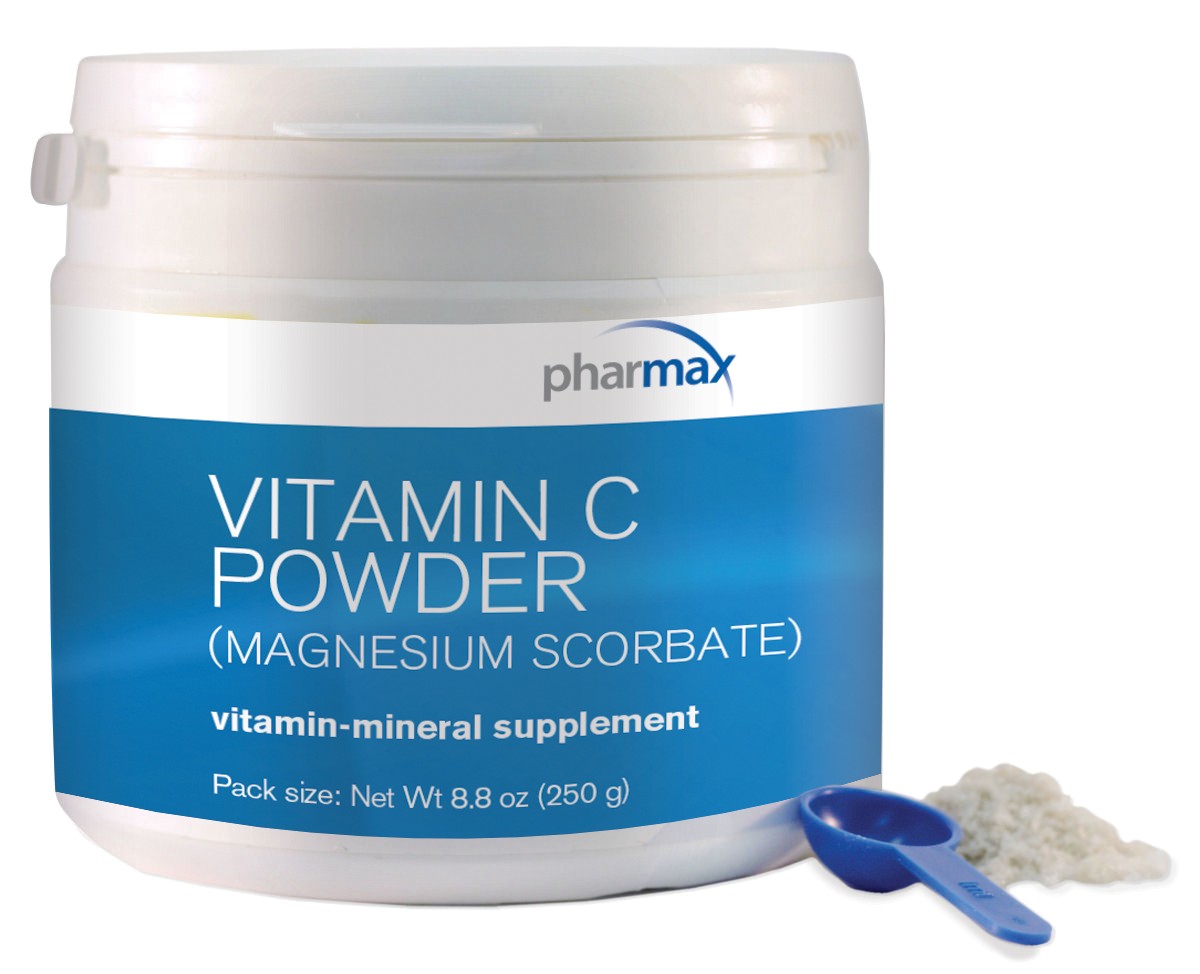 Pharmax - Vitamin C Powder (Magnesium Ascorbate) - 8.8 oz (250 Grams)