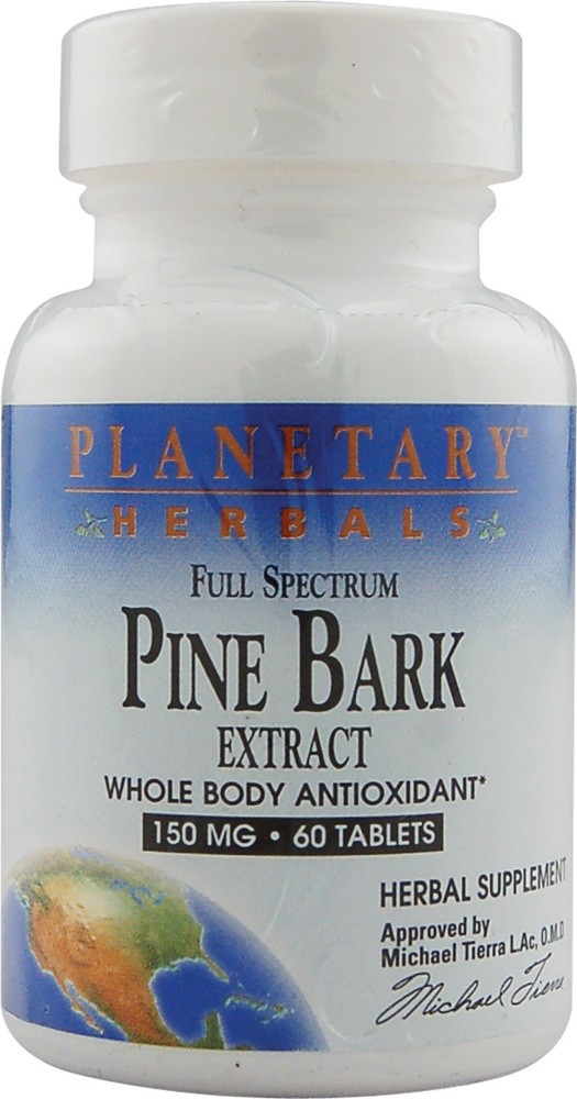 Planetary Herbals - Full Spectrum Pine Bark Extract 150 mg - 60