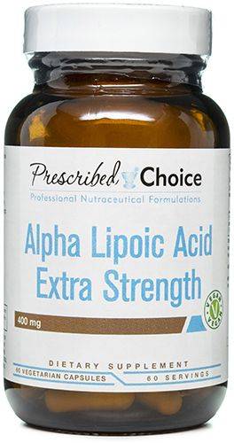 Prescribed Choice - Alpha Lipoic Acid Extra Strength 400 mg - 60