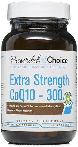 Prescribed Choice - CoQ10 Extra Strength 300 mg - 30 Vegetarian