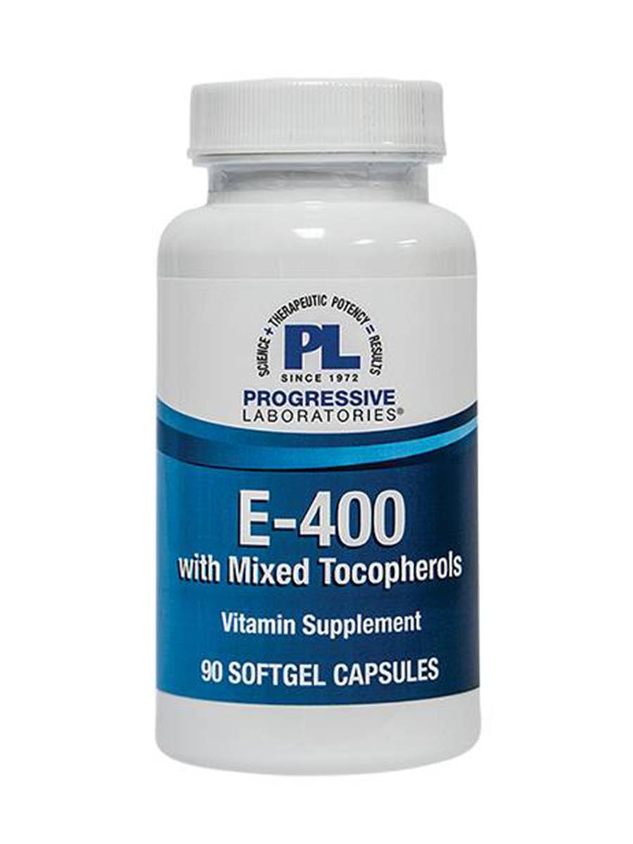 Progressive Labs - E-400 with Mixed Tocopherols - 90 Softgel Capsules