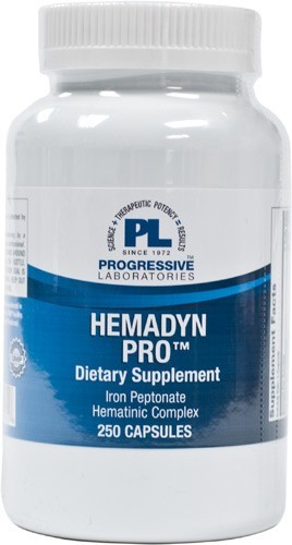 Progressive Labs - Hemadyn Pro - 250 Capsules