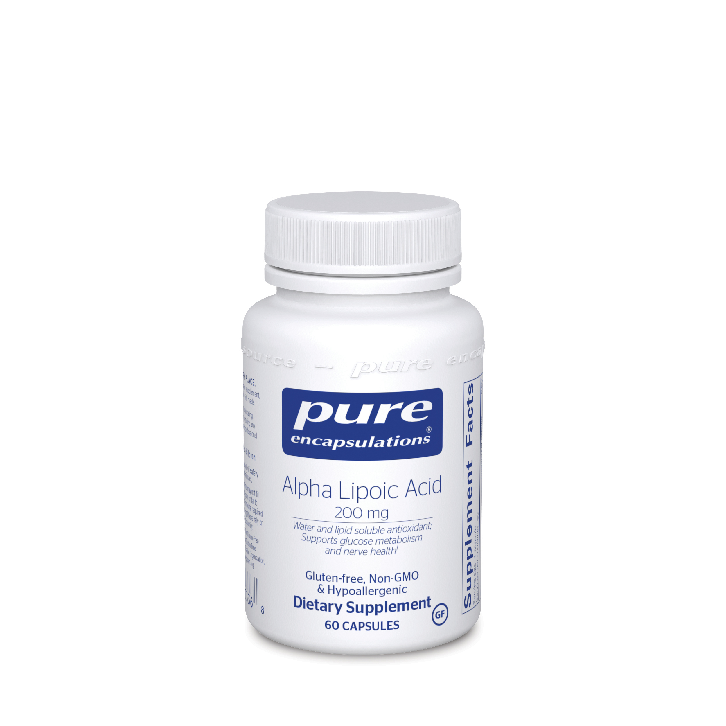 Pure Encapsulations - Alpha Lipoic Acid 200 mg - 60 Capsules