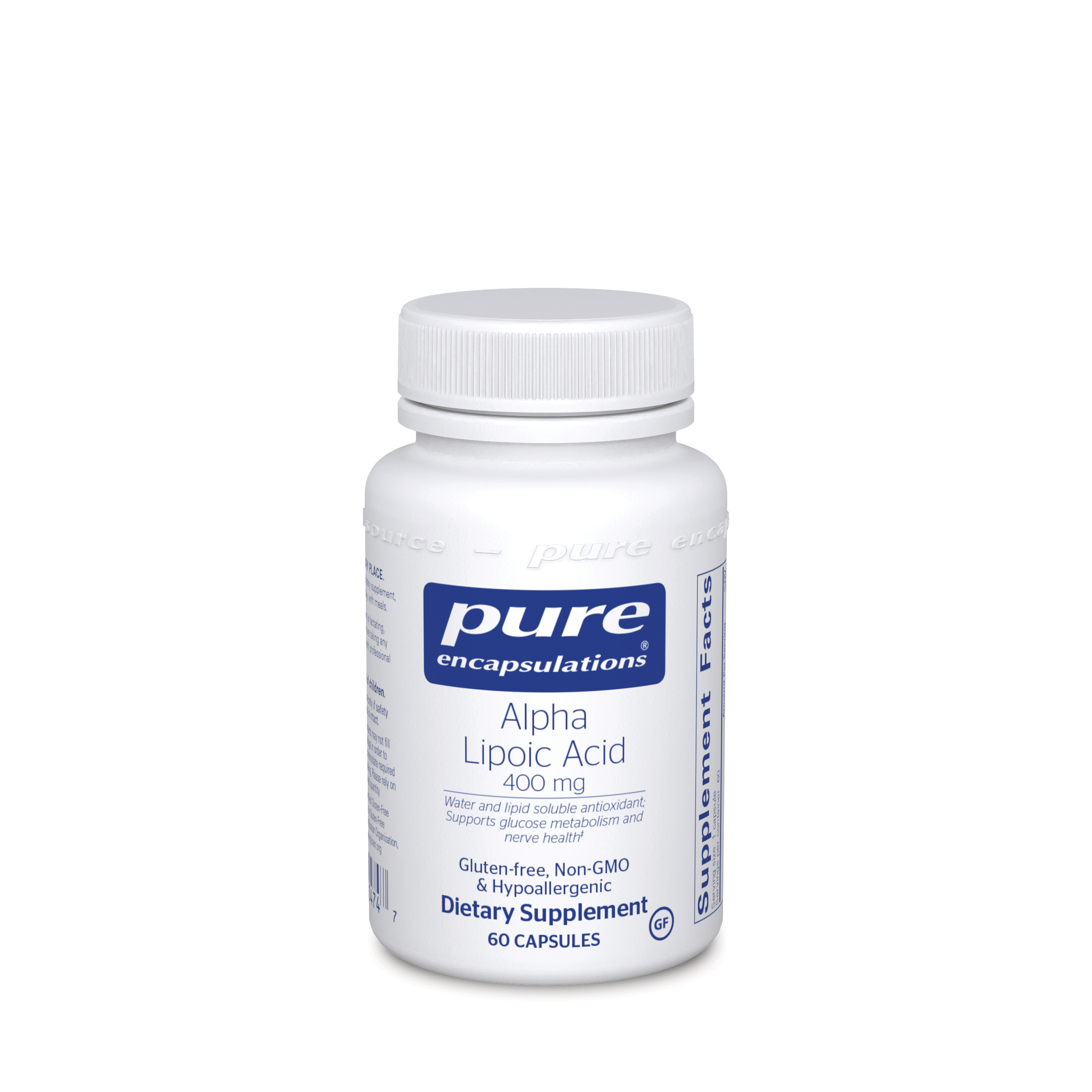 Pure Encapsulations - Alpha Lipoic Acid 400 mg - 60 Capsules