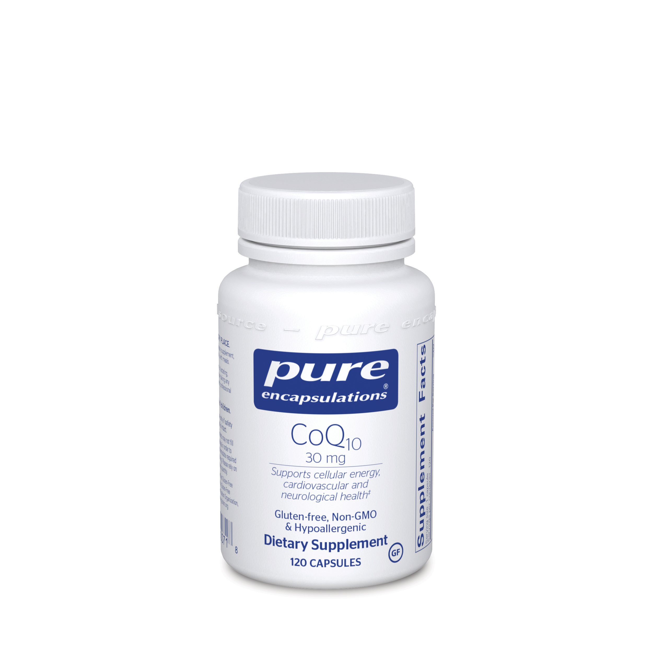 Pure Encapsulations - CoQ10 - 30 mg - 120 Capsules