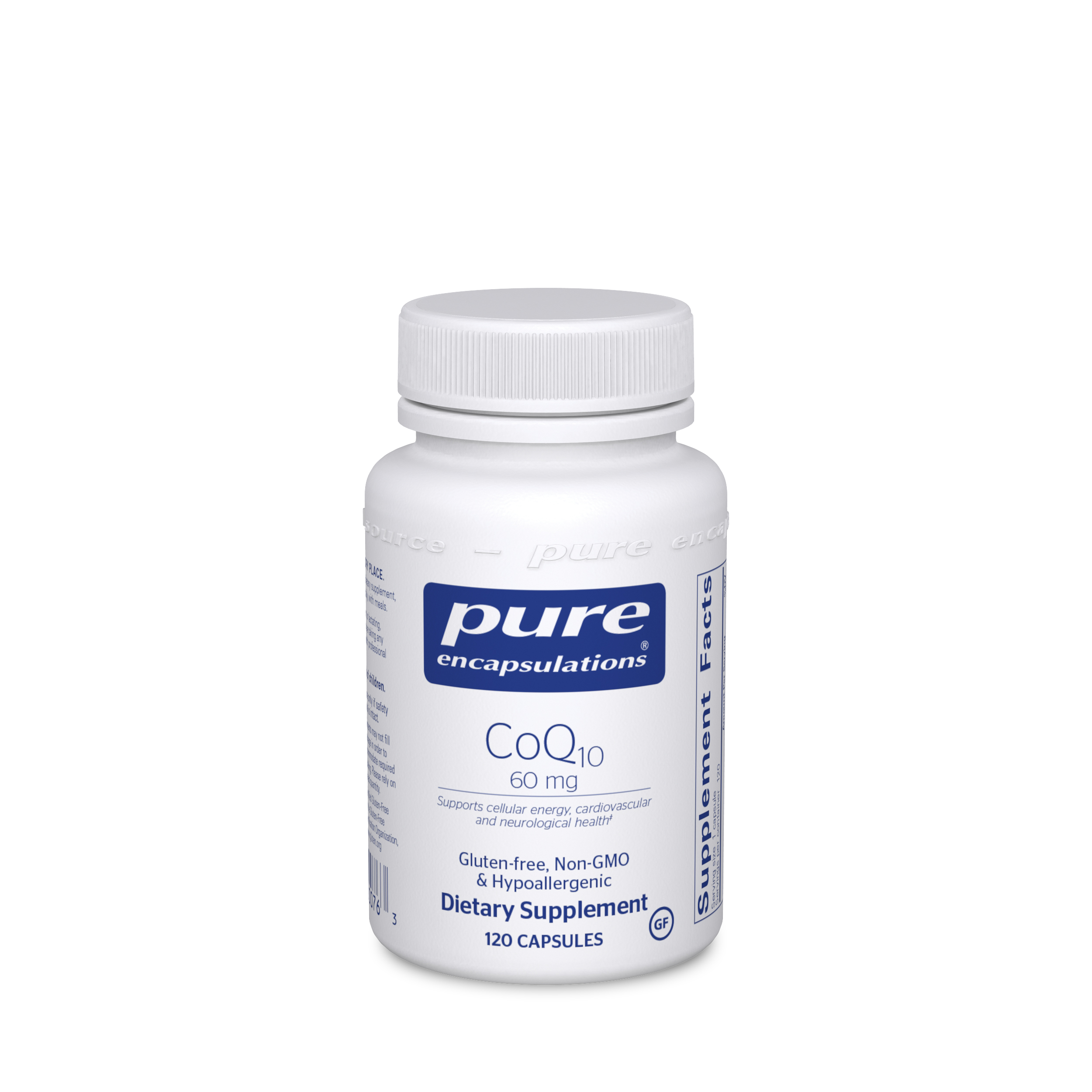 Pure Encapsulations - CoQ10 - 60 mg - 120 Capsules