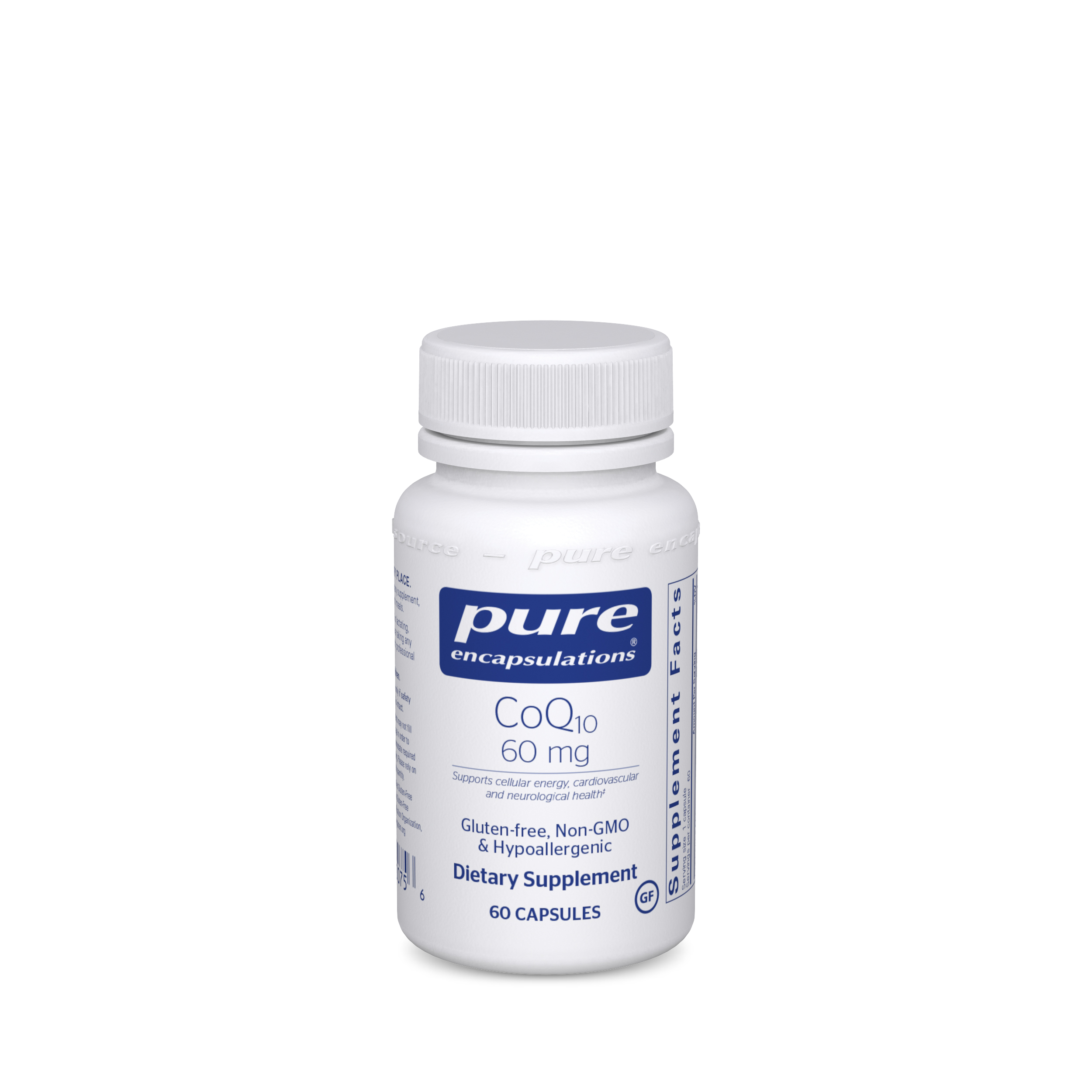 Pure Encapsulations - CoQ10 - 60 mg - 60 Capsules