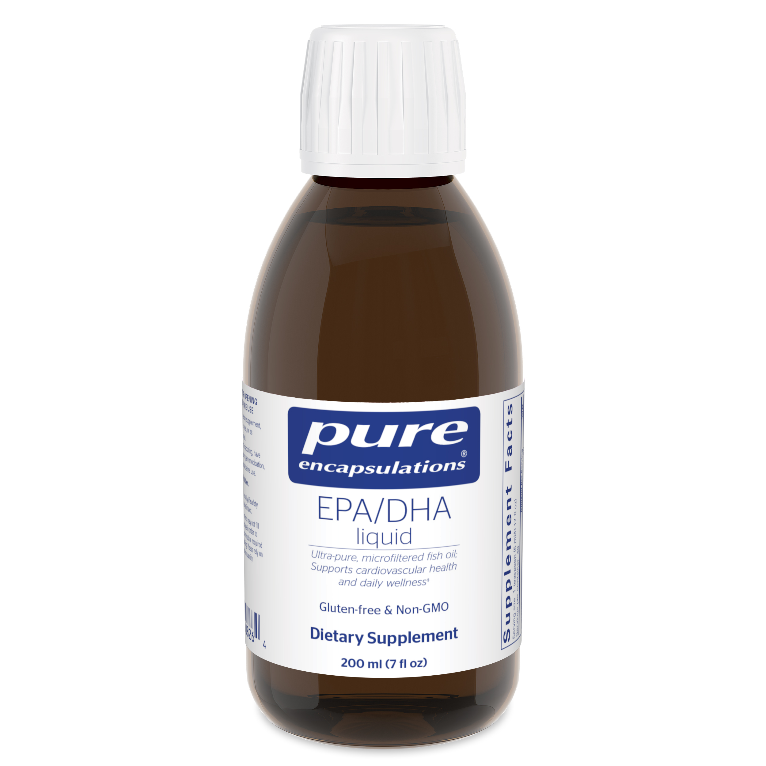 Pure Encapsulations - EPA/DHA Liquid, Lemon Flavor - 7 fl. oz (200 ml)