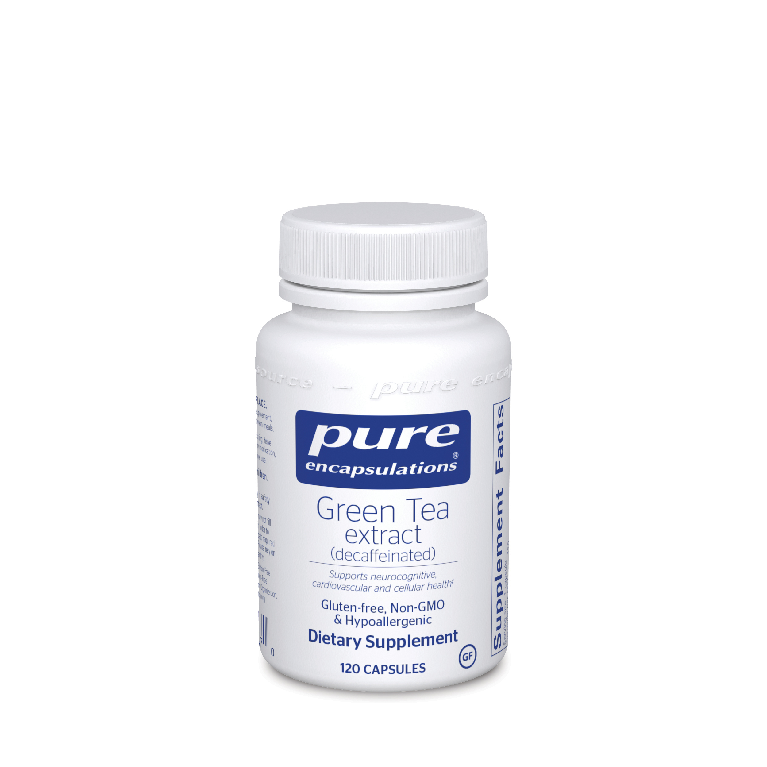 Pure Encapsulations - Green Tea Extract (decaffeinated) - 120 Capsules