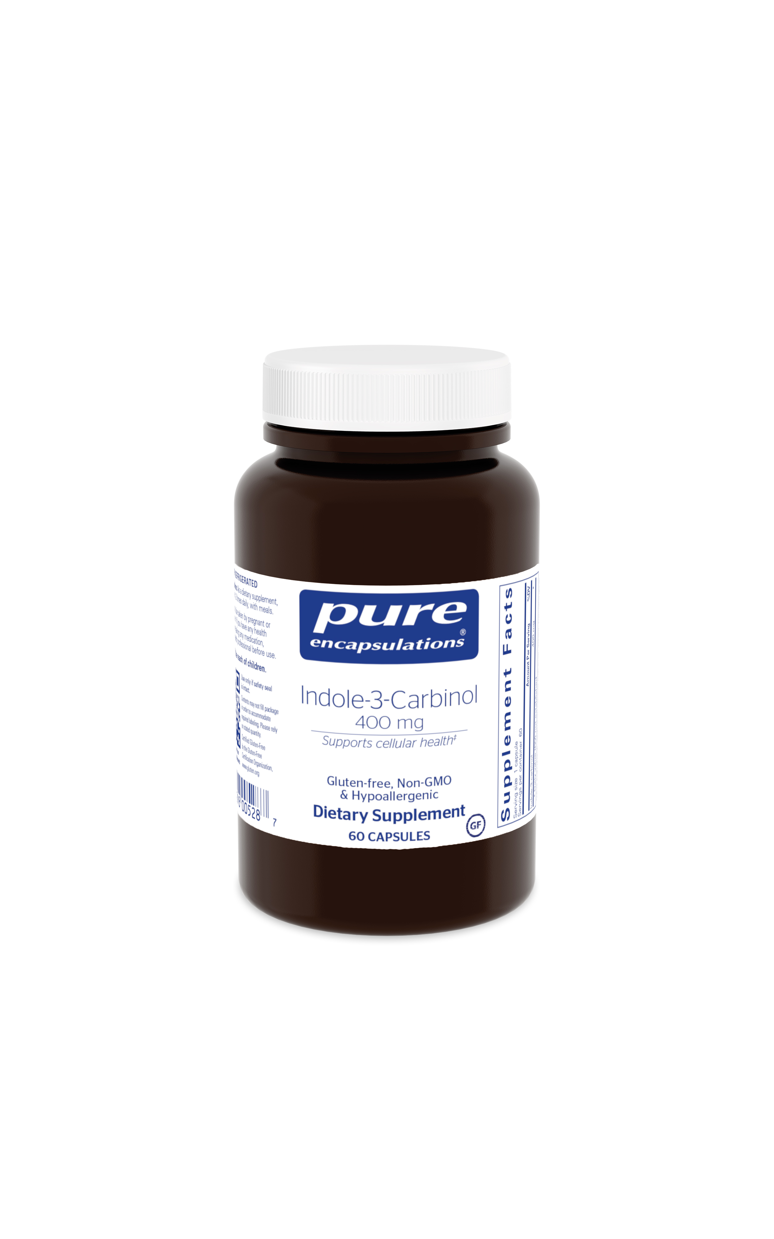 Pure Encapsulations - Indole-3-Carbinol 400 mg - 60 Capsules