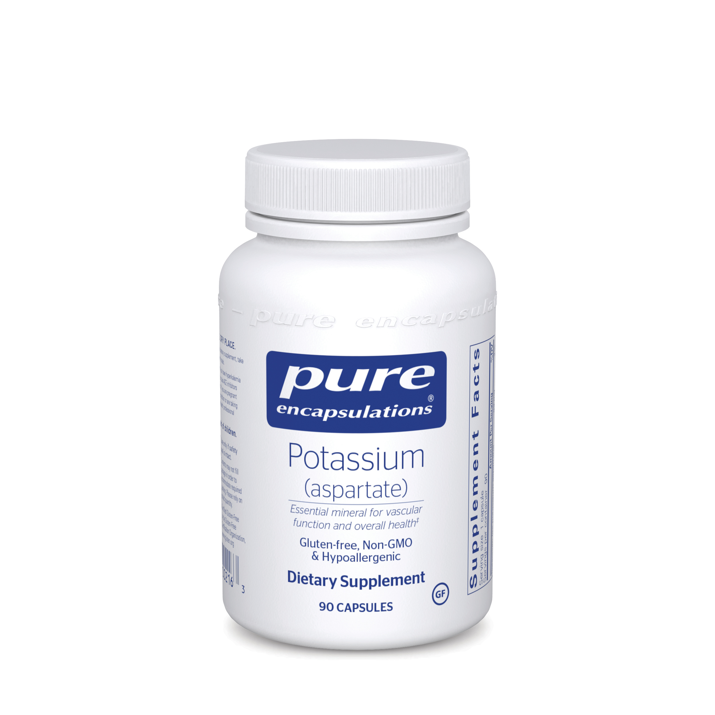 Pure Encapsulations - Potassium (Aspartate) - 90 Capsules