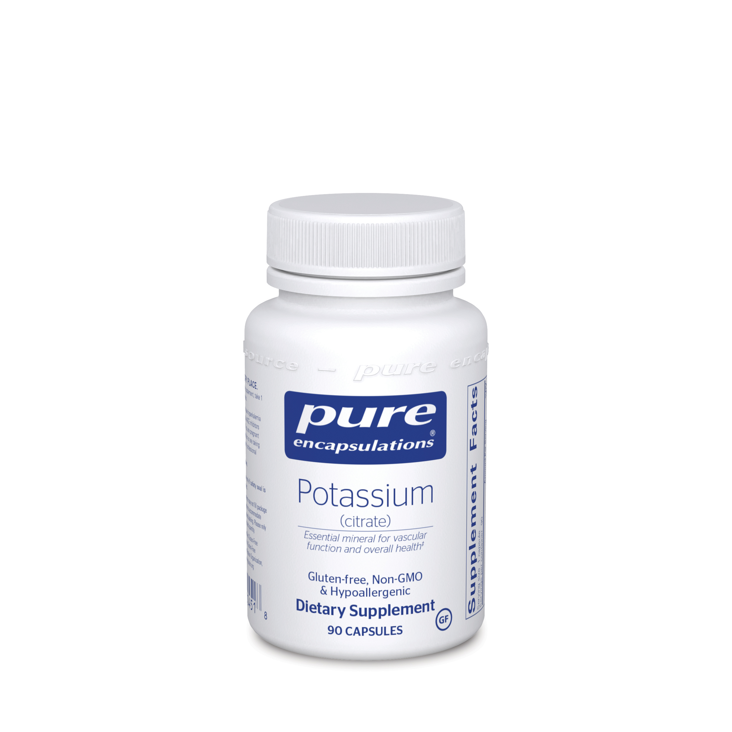 Pure Encapsulations - Potassium (citrate) - 90 Capsules
