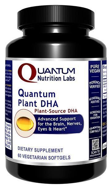 Quantum Nutrition Labs - Quantum Plant DHA - 60 Vegetarian Capsules