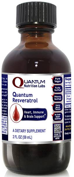 Quantum Nutrition Labs - Qultured Resveratrol - 2 fl. oz (59 ml)