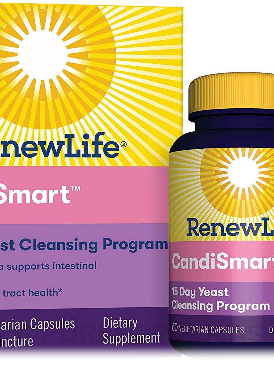ReNew Life - CandiSmart 15-Day Yeast Cleansing Program - 2-Part Kit