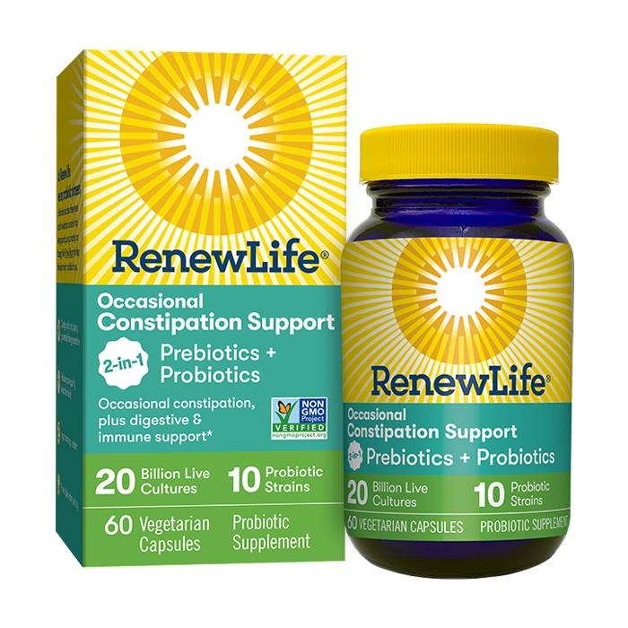 ReNew Life - Occasional Constipation Support 2-in-1 Prebiotics +