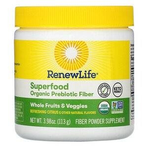ReNew Life - Superfood Organic Prebiotic Fiber Powder - 3.98 oz (113