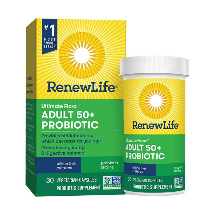 ReNew Life - Ultimate Flora Adult 50+ Go-Pack Probiotic, 30 Billion