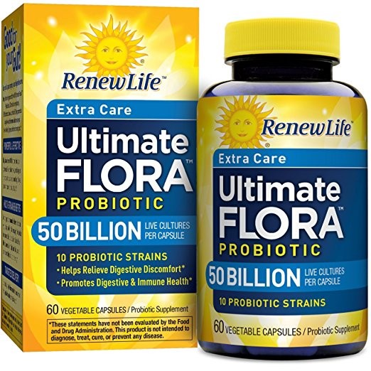 ReNew Life - Ultimate Flora Extra Care Probiotic 50 Billion CFU - 60