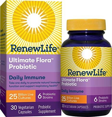 ReNew Life - Ultimate Flora Immune Probiotic, 25 Billion CFU - 30