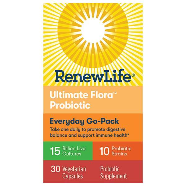 ReNew Life - Ultimate Flora Everyday Probiotic 15 Billion CFU (Go