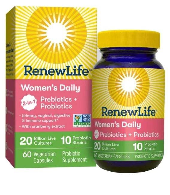 ReNew Life - Women's Daily 2-in-1 Prebiotics + Probiotics, 20 Billion