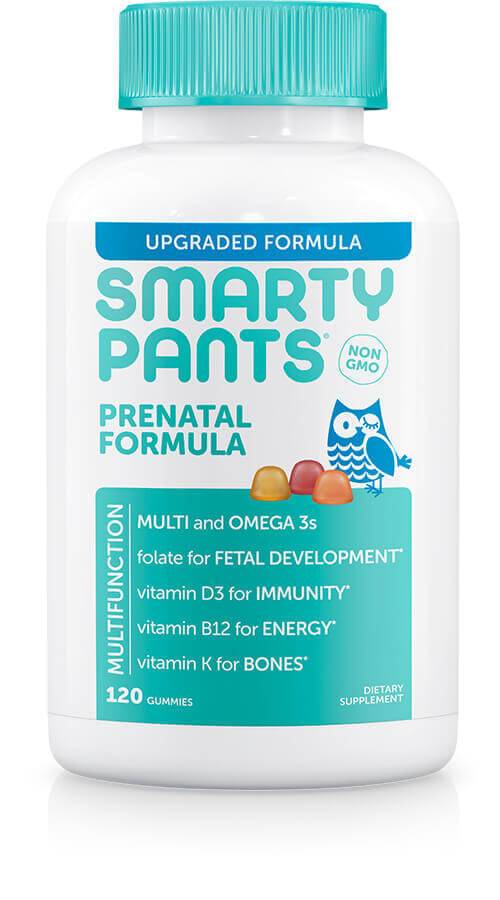 SmartyPants - Prenatal Formula, Assorted Flavors - 120 Gummies