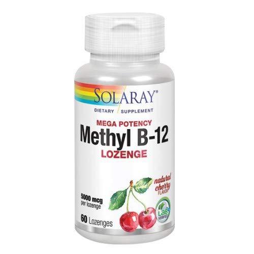 Solaray - Methyl B-12, Natural Cherry Flavor - 60 Lozenges
