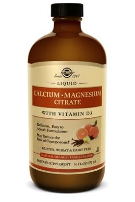 Solgar Vitamin and Herb - Liquid Calcium Magnesium Citrate with
