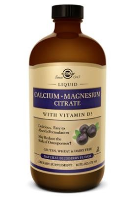 Solgar Vitamin and Herb - Liquid Calcium Magnesium Citrate with