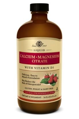 Solgar Vitamin and Herb - Liquid Calcium Magnesium Citrate with