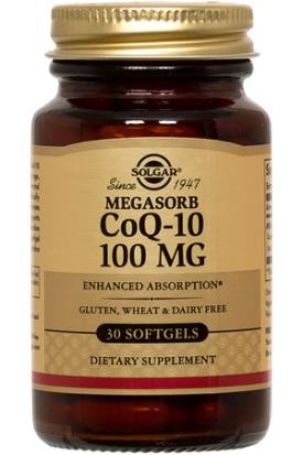 Solgar Vitamin and Herb - Megasorb CoQ-10 100 mg - 60 Softgels